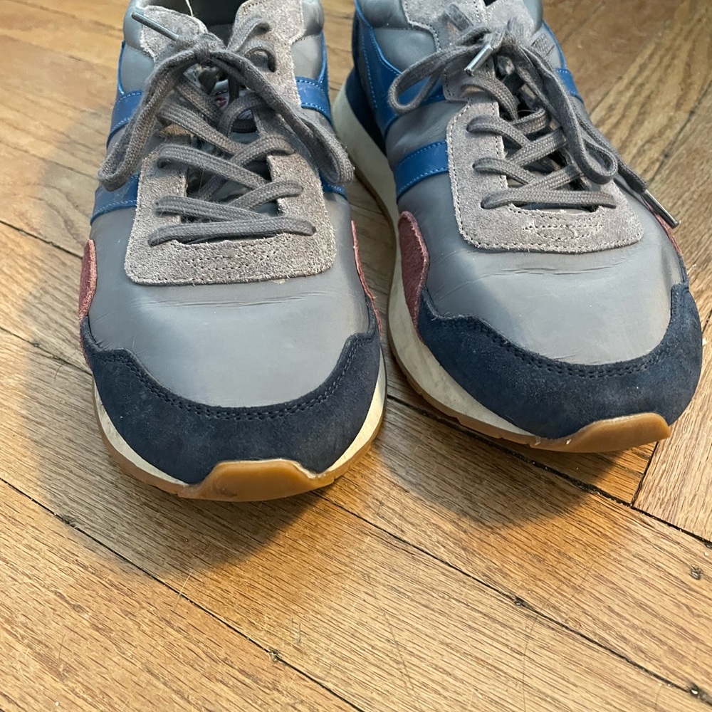 Gola Men's Gray and Blue Sneakers